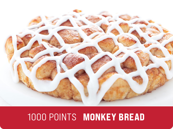 1000 Points - Monkey Bread