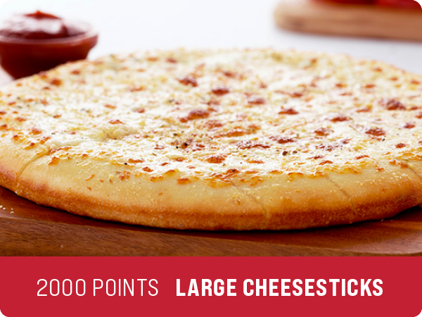 2000 Points - Large Cheesesticks