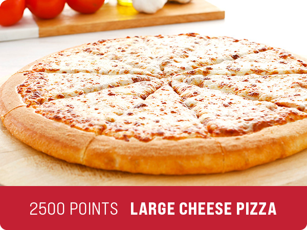 2500 Points - Large Pepperoni Pizza